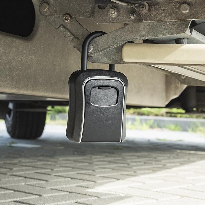 Immagine prodotto ProPlus Cassaforte a chiave con combinazione numerica con bullone a U in metallo