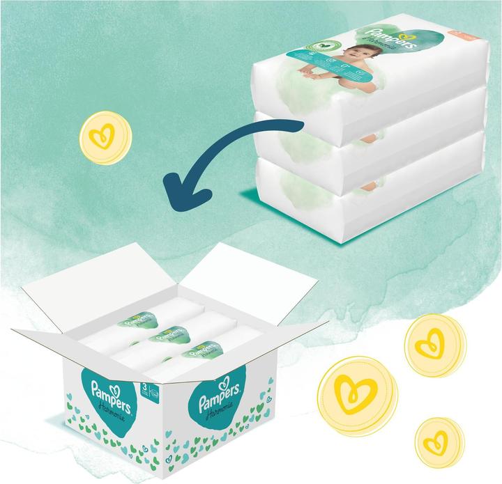 Produktbild Pampers Harmonie ALT (Gr. 3, Monatsbox, 204 Stk.)