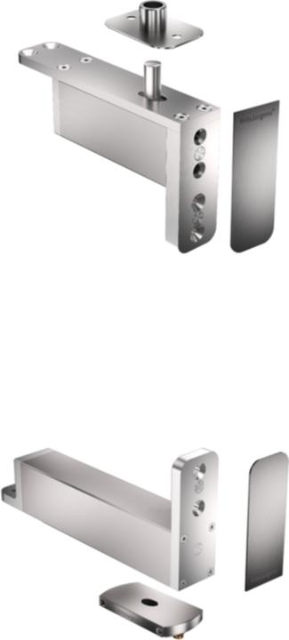 Actual product image FritsJurgens Ficci per porte Sistema Fx 40 mm versione A acciaio inox opaco