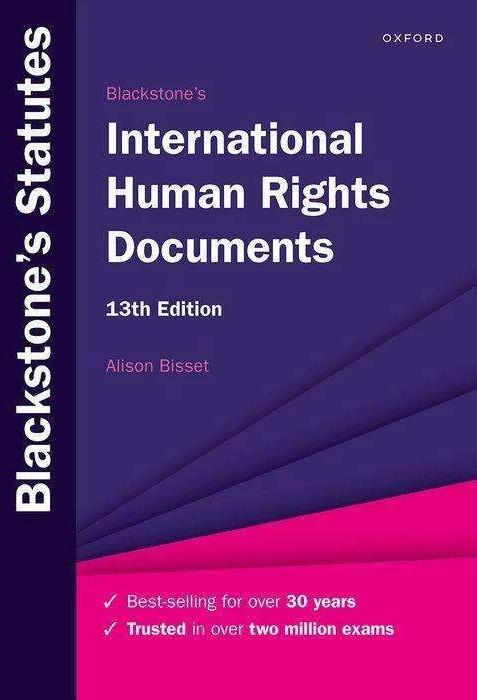 Produktbild Blackstone's International Human Rights Documents (Englisch, Alison Bisset, 2023)