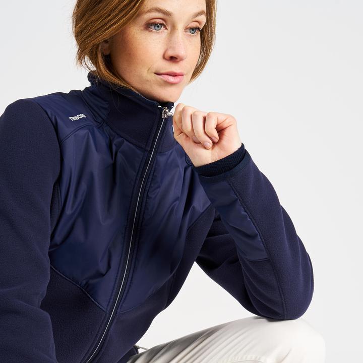 Actual product image Tribord Fleece jacket sailing ladies warm 500 blue (XXL)