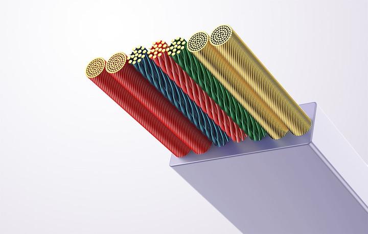 Produktbild Baseus USB Typ C – USB Typ C, Lightning, Micro USB B (1.10 m, USB 2.0, 100 W)