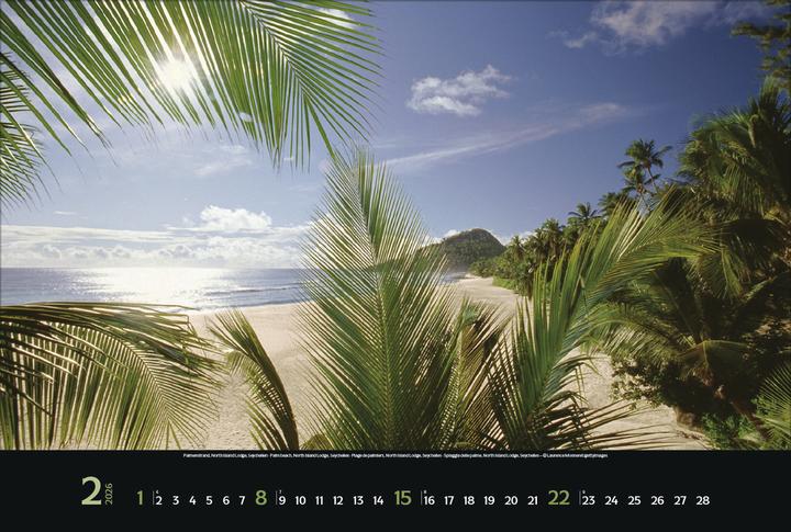 Image du produit Verlag Bildkalender Trauminseln 2026, Papierformat: Kein