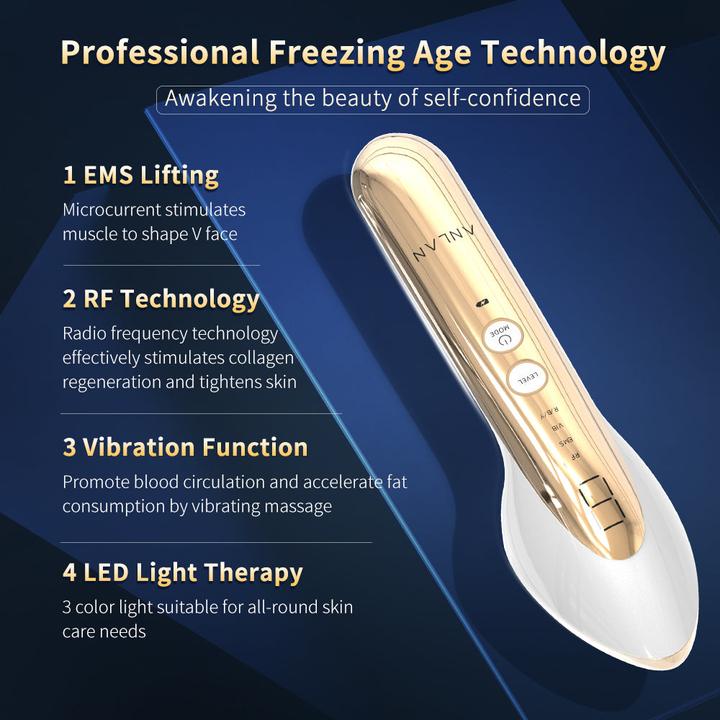 Actual product image Anlan RF Beauty Instrument