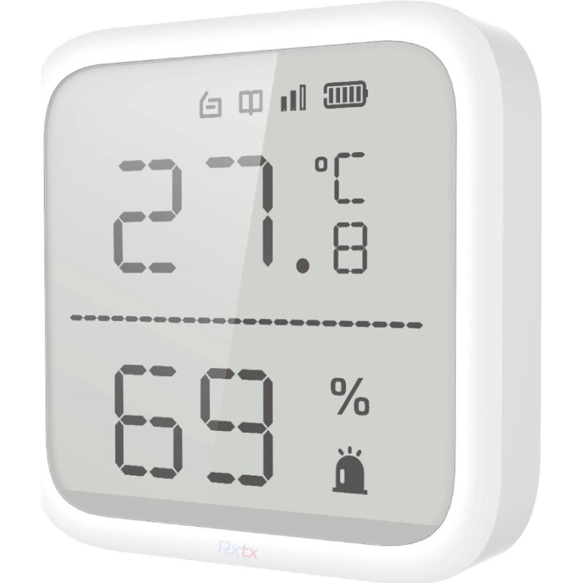 Hikvision DS-PDTPH-E-WE, Termometro + Igrometro, Bianco