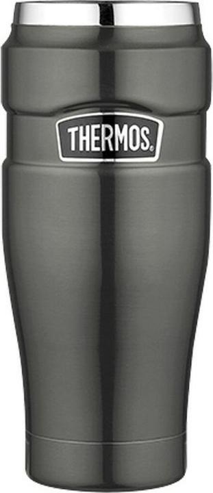 Produktbild Thermos Wasserdichter Thermobecher 0,47l Metallic-Grau (0.47 l)