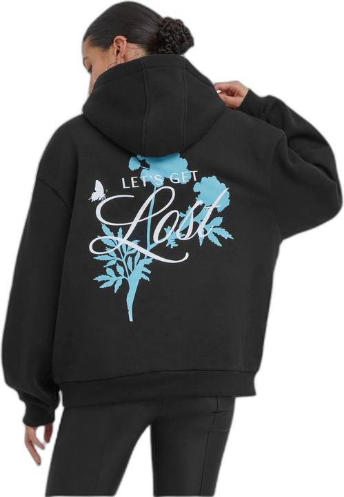 Produktbild Miss Tee Lost Flowers Ladies Fluffy Hoody - 174143 (M)
