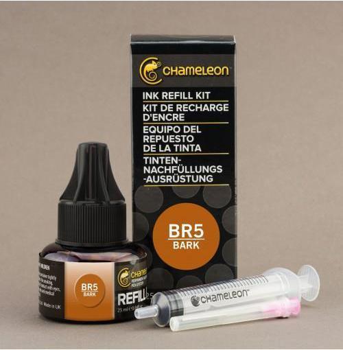Chameleon Cham Recharge Encre 25ml Bark Br5