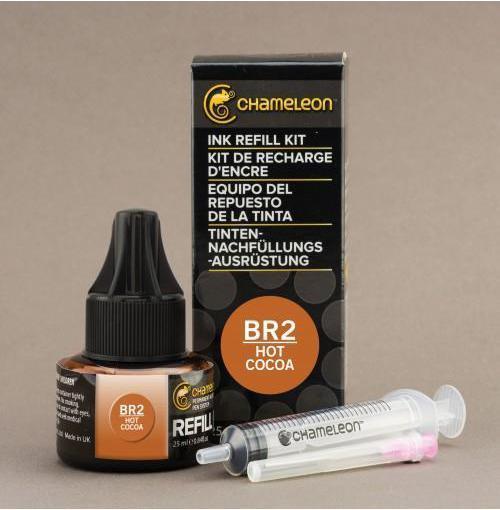 Chameleon Cham Recharge Encre 25ml Hot Cocoa Br2