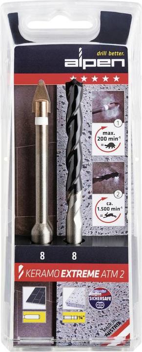 Actual product image Alpen Tile drill HM (6 mm)