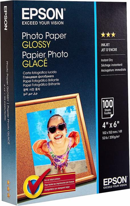 Image du produit Epson Brillant (200 g/m², 10 x 15 cm, 100 x)
