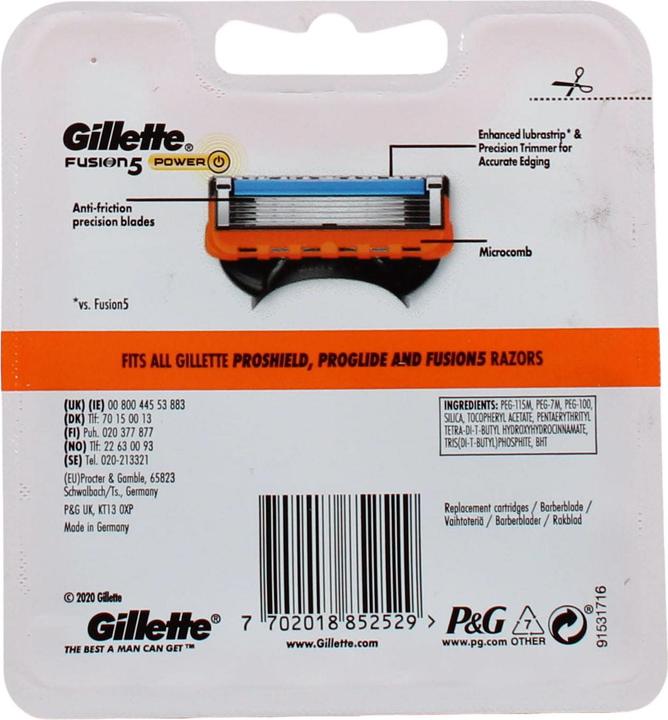 Produktbild Gillette Fusion Power (8 x)