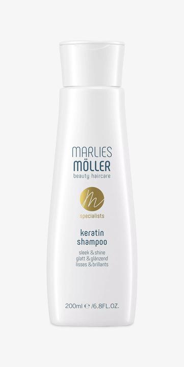 Image du produit Marlies Möller MM Specialists - Shampooing à la kératine Sleek & Shine (200 ml, Shampoing liquide)