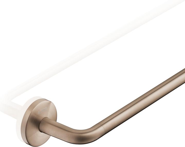 Axor Universal Circular towel rail 600mm brushed bronze