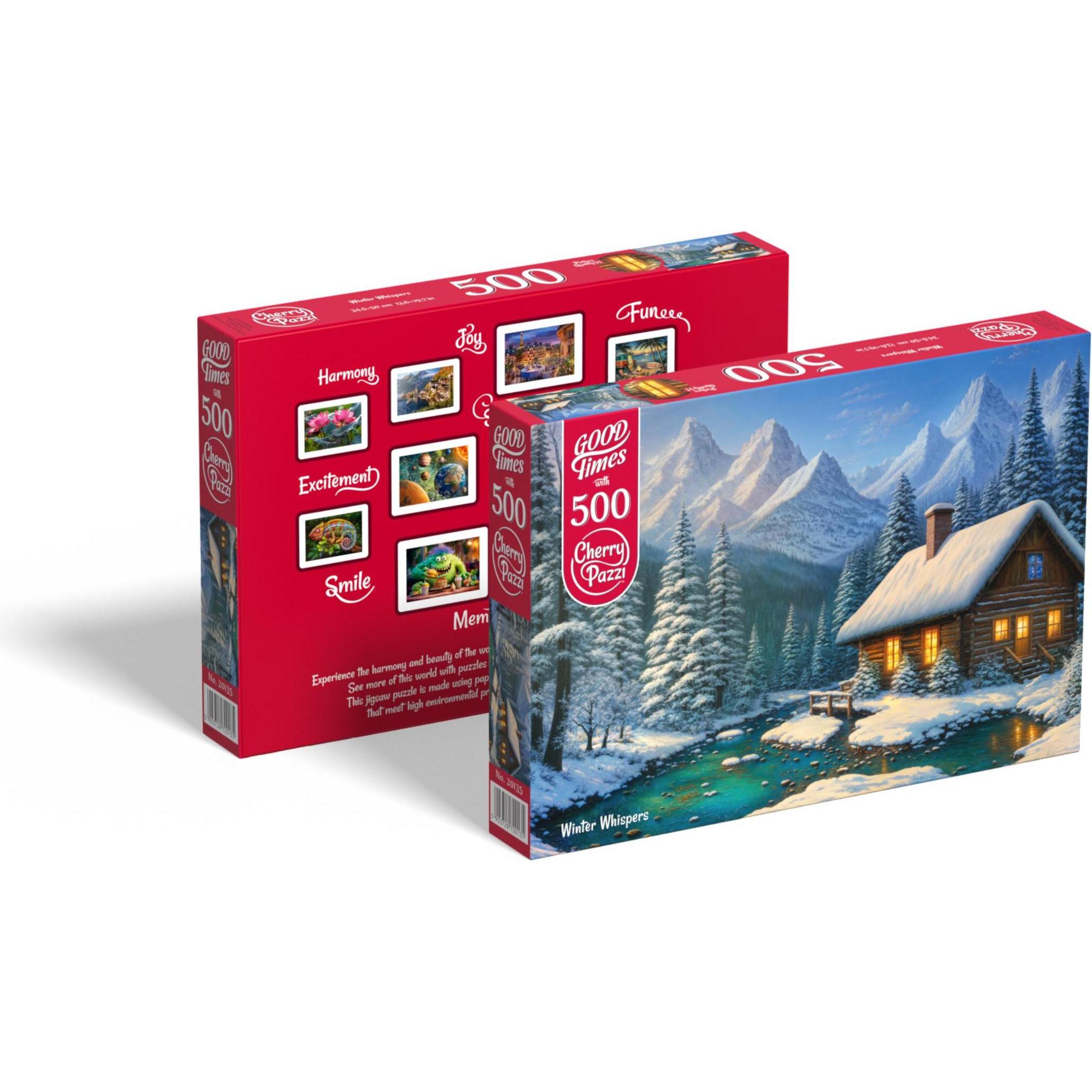 Thumbnail - Cherry Pazzi Puzzle 500 Teile - Wintergeflüster (500 Teile)