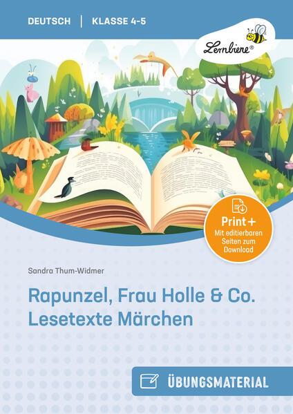 Produktbild Rapunzel, Frau Holle & Co. - Lesetexte Märchen (Deutsch, Sandra Thum-Widmer, 2024)