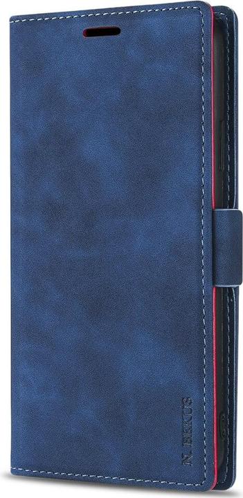 Produktbild N.Bekus iPhone 15 Pro - Flip Case Hülle blau (Apple iPhone 15 Pro)