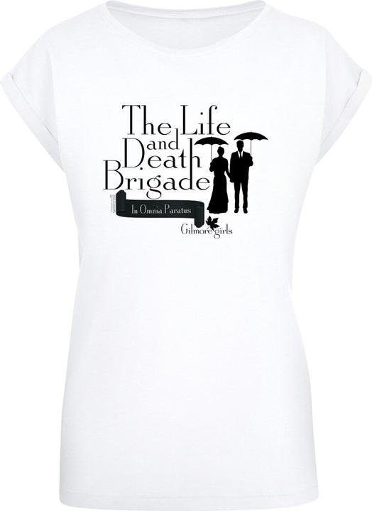 Absolute Cult Ladies Gilmore Girls - The Life And Death Brigade T-Shirt - 167091 (XL)