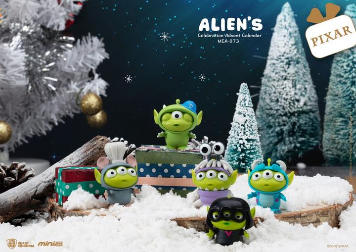 Produktbild Beast Kingdom Toy Story Mini Egg Attack Adventskalender Alien's celebration