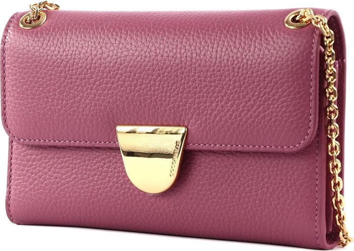 Actual product image Coccinelle Ever Mini Bag Wallet Grained Leather
