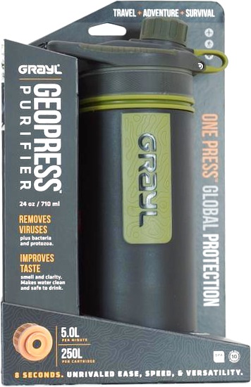 Actual product image Grayl Geopress (0.71 l)