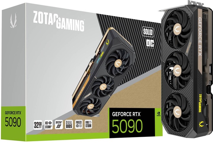 Produktbild Zotac GeForce RTX 5090 Solid OC (32 GB)