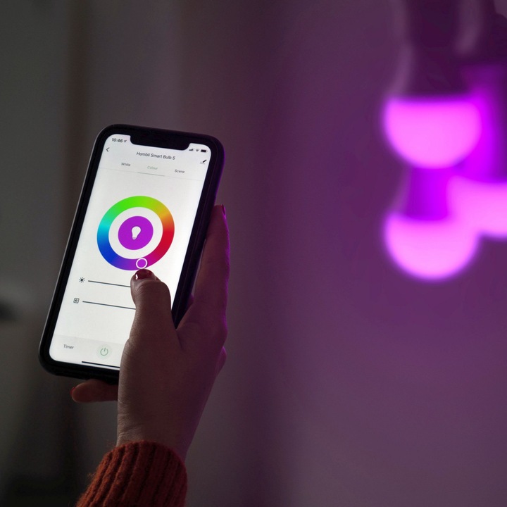 Actual product image Hombli Smart Bulb (E27, 9 W, 800 lm, 1 x, F)