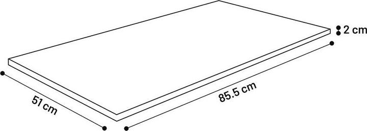 Actual product image Flamingo Zupo lounger mat dark grey M (Dog)