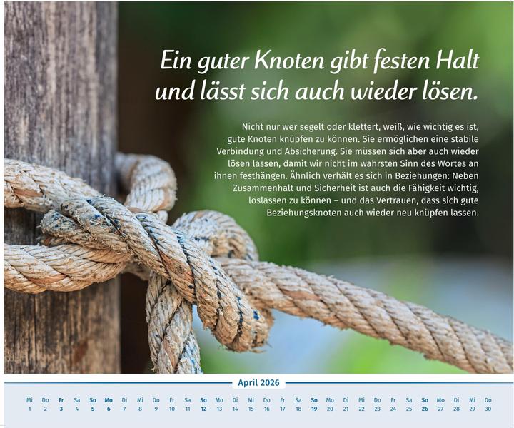 Actual product image Wolf:Der Lebensfreude-Inspirationen-Kal (55 x 46 cm, Hardcover, German)