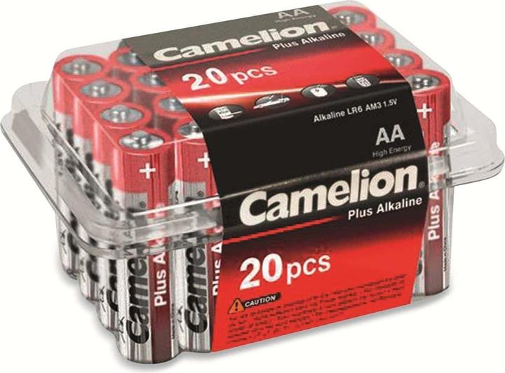 Actual product image Camelion Battery Plus Alkaline LR6 Mignon AA (20 pcs.) (20 pcs., AA, 2700 mAh)