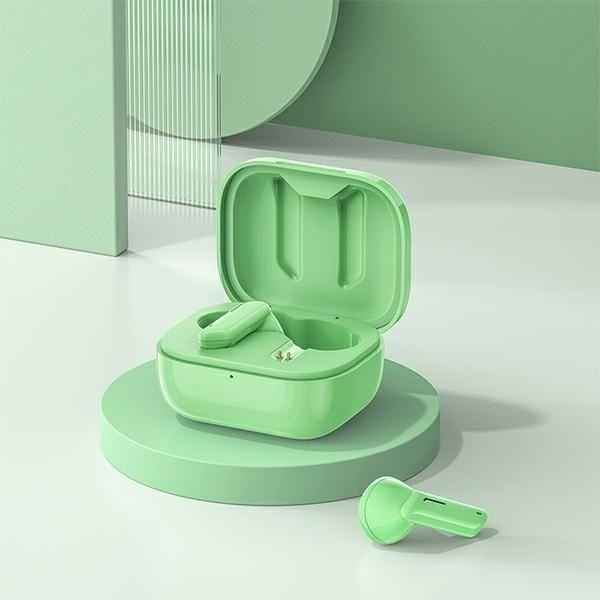 Produktbild Adidas słuchawki Bluetooth 5.1 T36 TWS + stacja dokująca zielony/green (ANC, 5 h, Kabellos)