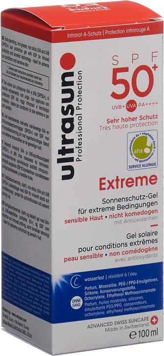 Actual product image Ultrasun Extreme (Suntan lotion, SPF 50+, 100 ml, 171 g)