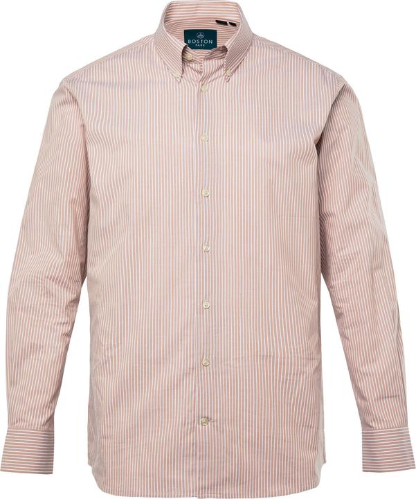 Produktbild Boston Park Streifenhemd, Langarm, Buttondown-Kragen, Comfort Fit (4XL)