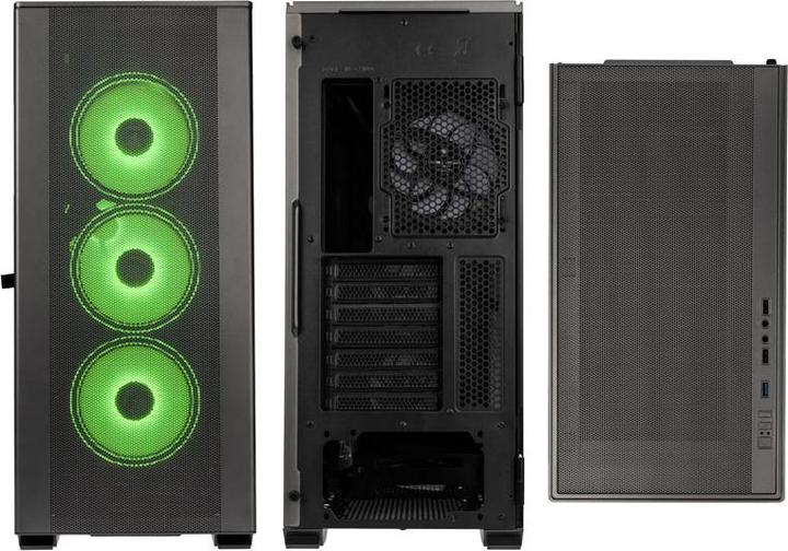 Immagine prodotto Kolink Torre Stronghold Prism Midi (ATX, mATX, E-ATX, Mini-ATX)