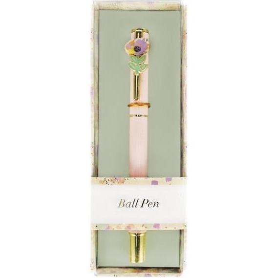 Starpak, Penne, Biro a fiore in metallo rosa (Rosa)