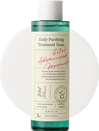 Image du produit Axis-Y Tonique de traitement purifiant quotidien Tonique nettoyant 200Ml (Tonique visage, 200 ml)