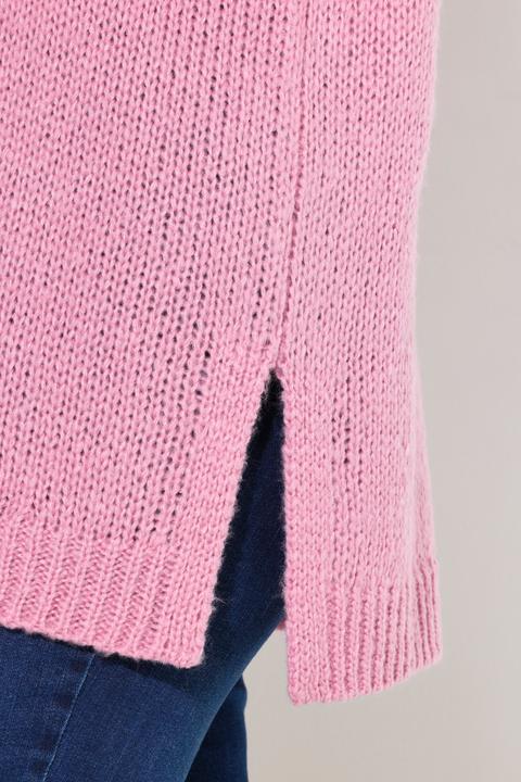 Produktbild Miamoda Pullover, Classic Fit, Grobstrick, Ausschnitt mit Spitze (56)