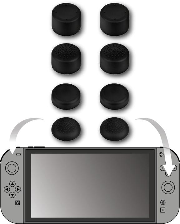 Konix Impugnature per il pollice (Switch 2)