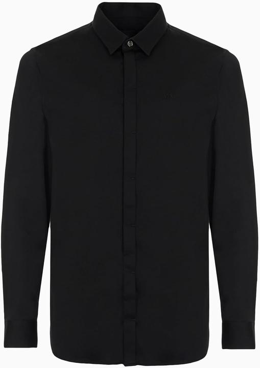 Produktbild Armani Exchange Intelligentes Stretch-Satin Freizeithemd (S)