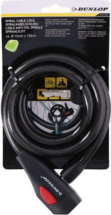Actual product image Dunlop Cable Lock (150 cm)