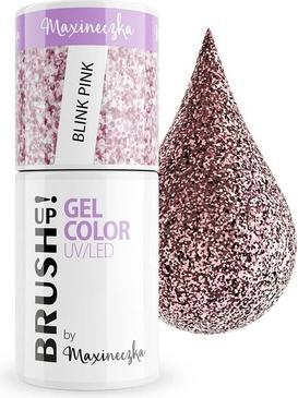 Immagine prodotto Brush up Brushup Gel Color Uv Led Hybrid Smalto per unghie Blink Pink 5g (Rosa lampeggiante, Vernice UV gel)
