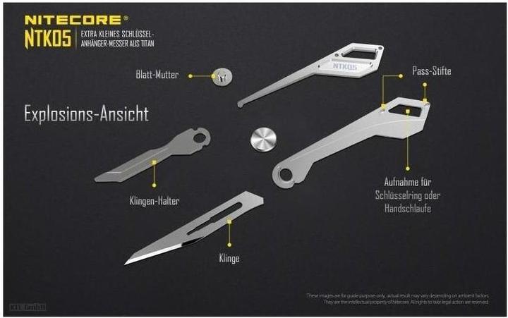 Produktbild Nitecore Titan Knife NTK05