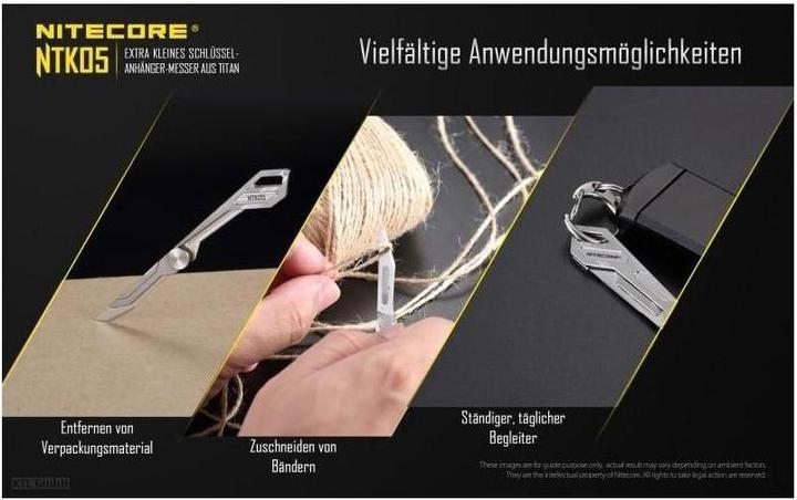 Produktbild Nitecore Titan Knife NTK05
