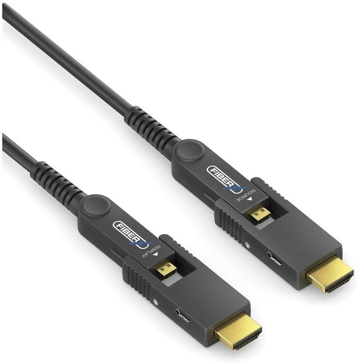 Immagine prodotto Purelink Serie FiberX - Prolunga in fibra ottica Micro HDMI/HDMI 4K - 15 m (15 m, HDMI)