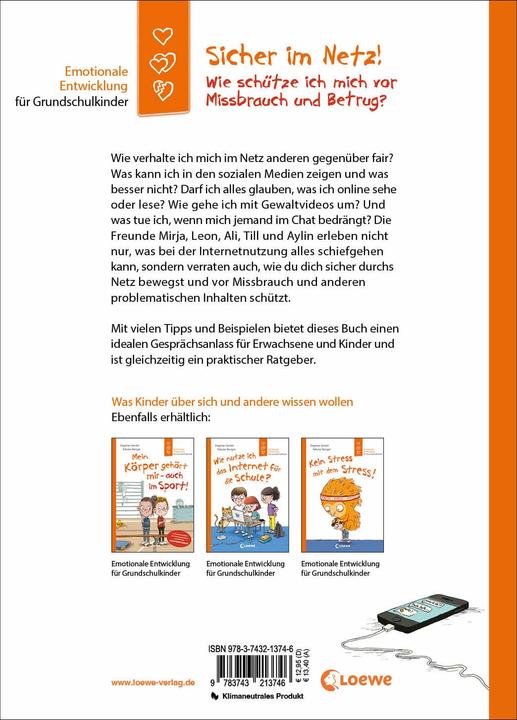 Produktbild Loewe Sicher im Netz! Wie schütze ich mich vor Missbrauch und Betrug? (Deutsch, Dagmar Geisler, Emotionale Entwicklung Für Kinder, Nikolai Renger, 2024)