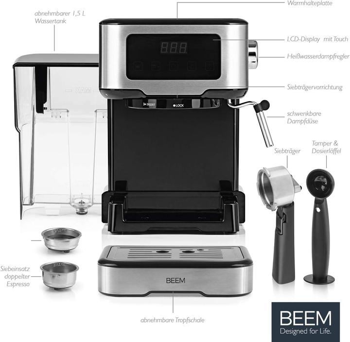 Actual product image Beem Espresso-Select-Touch