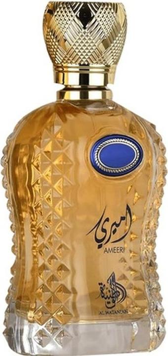 Actual product image Al Wataniah Ameeri Luxury Perfume for Men Eau de Parfum 100ml - Elegant and Long-lasting Fragrance (Eau de parfum, 100 ml)