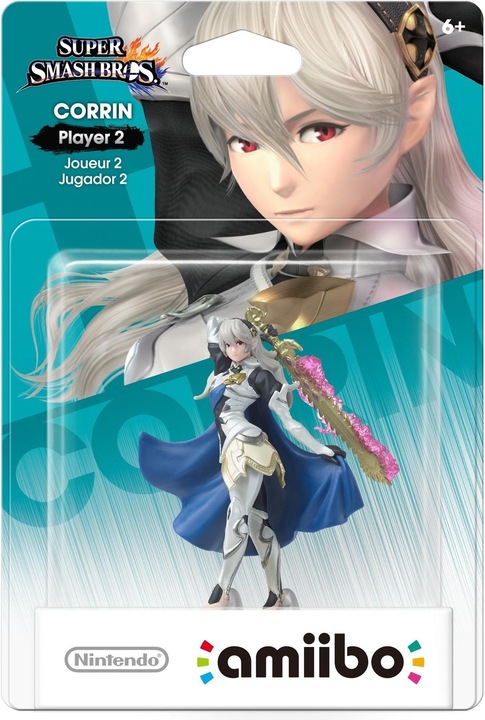 Immagine prodotto Nintendo amiibo Smash Corrin Giocatore 2 (Ragazza) #60 (Wii U, Switch)
