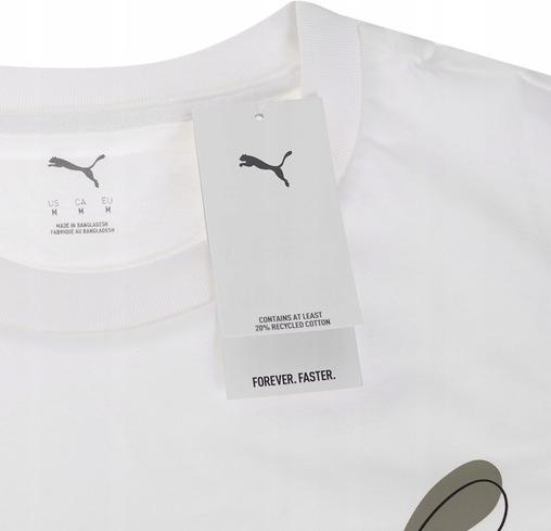 Actual product image Puma GRAPHIC Cat Logo Tee White (M)