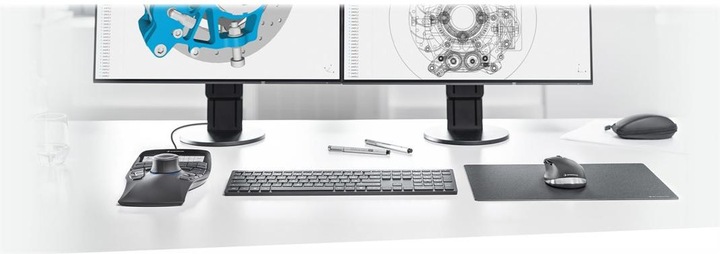 Produktbild 3Dconnexion Spacemouse Enterprise Kit 2 (Kabelgebunden, Kabellos)